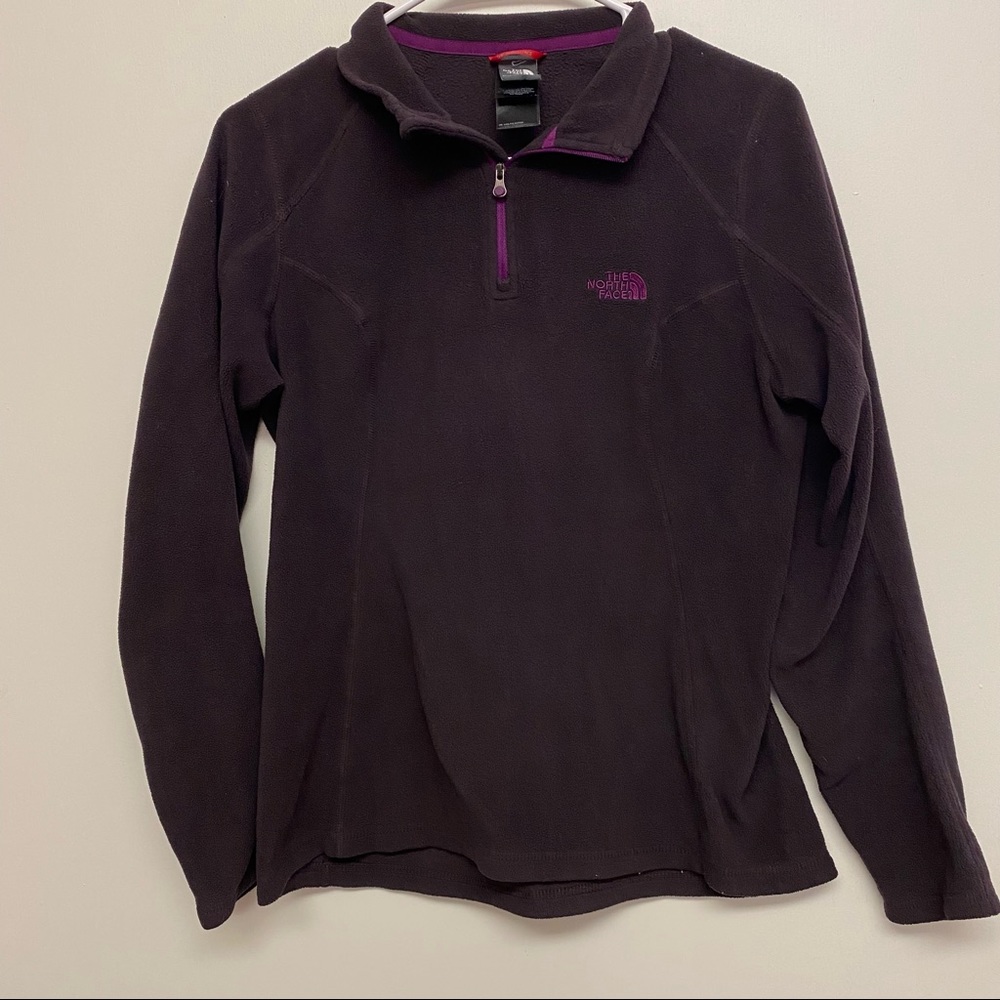 The North Face plum‎ pullover small